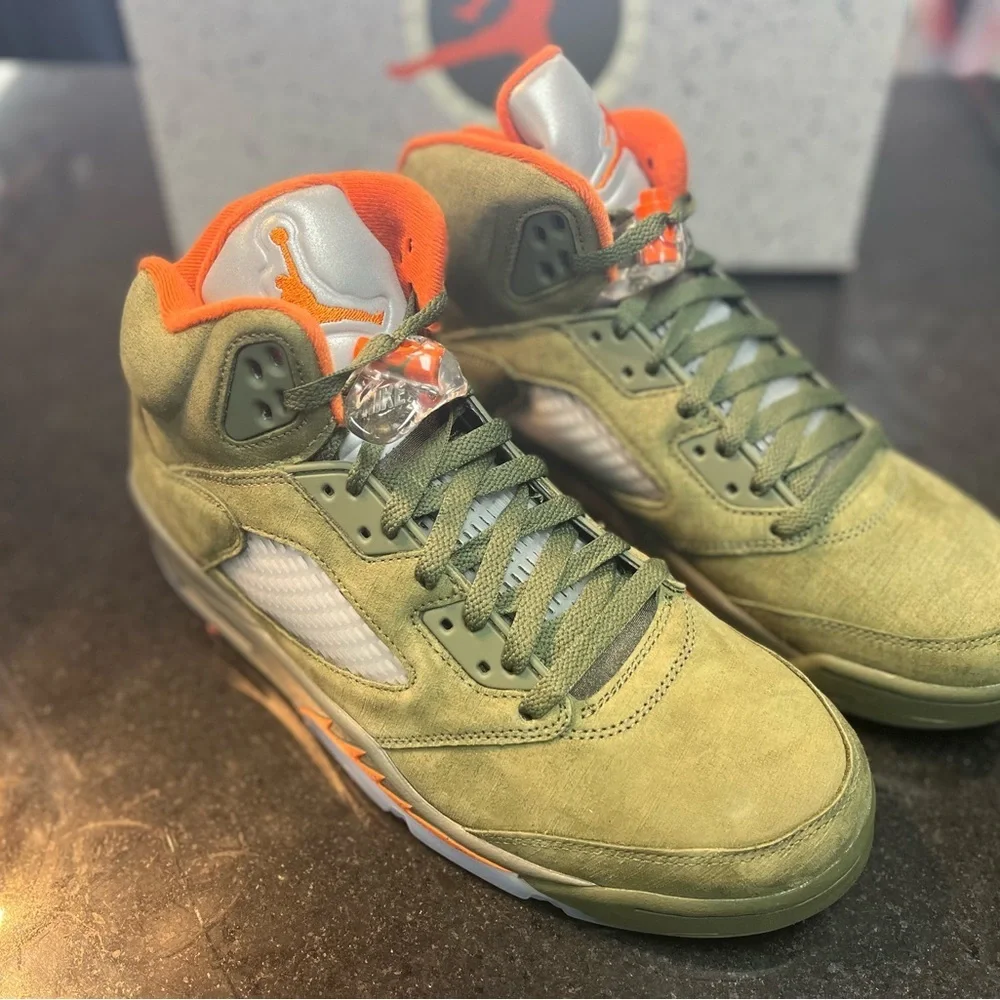 AIR JORDAN RETRO 5 BASKETBALL SHOES sz 12